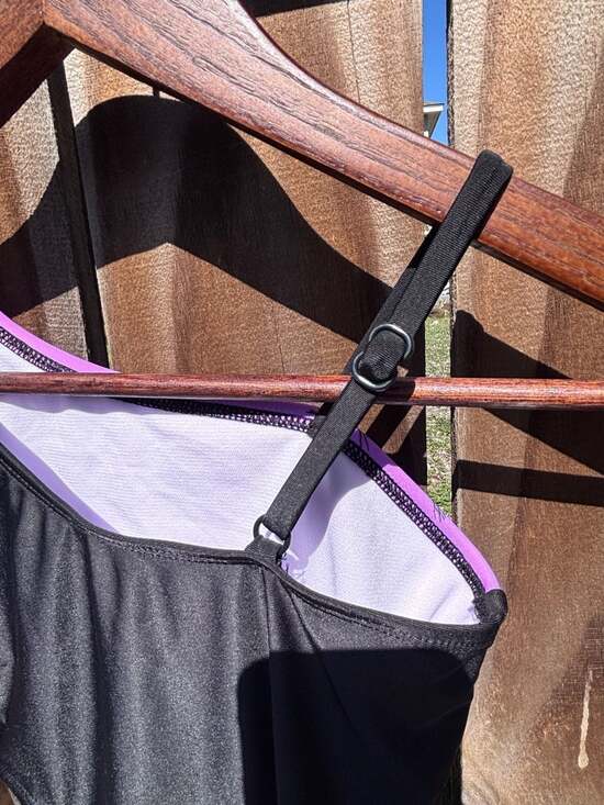 Girls Sport Surf Club One-Shoulder Cut-Out One Piece Swimsuit Size M (10) NWT - Picture 12 of 12